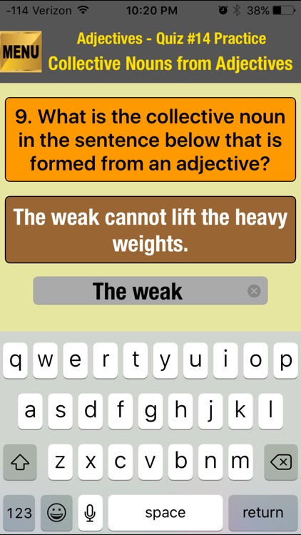 easyLearn Adjectives in English Grammar screenshot-4