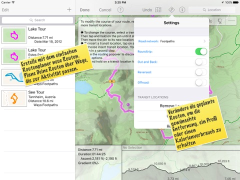 TrailRunner touch — GPX Editor screenshot 3