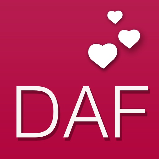 DAF - Dating App for Adults, Flirt & Match Hooked Icon