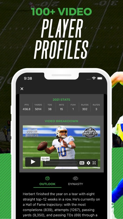 Fantasy Football Draft Kit UDK