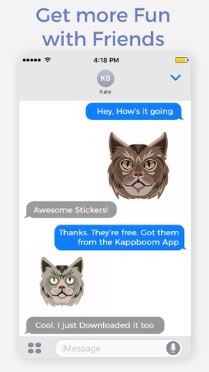 Cat Heads Emoji Stickers(圖2)-速報App