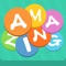 Amazing Word Line is a puzzle game where you drag lines over letters to form words