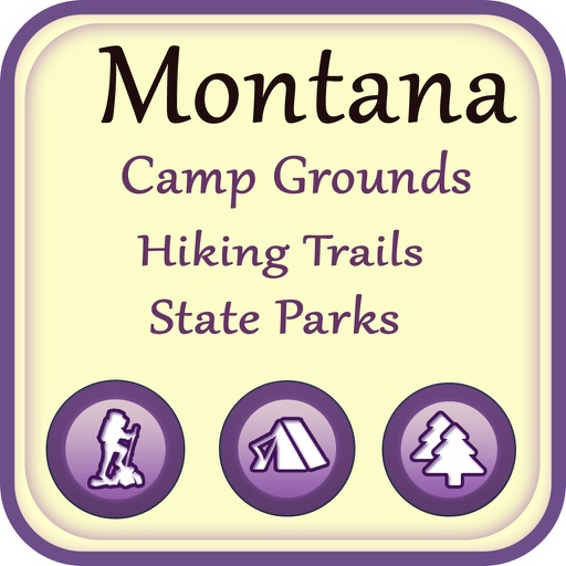 Montana Campgrounds & Hiking Trails,State Parks icon