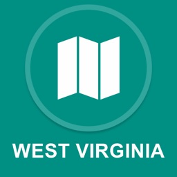 West Virginia, USA : Offline GPS Navigation