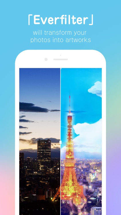 Everfilter - transform your photos into artworks