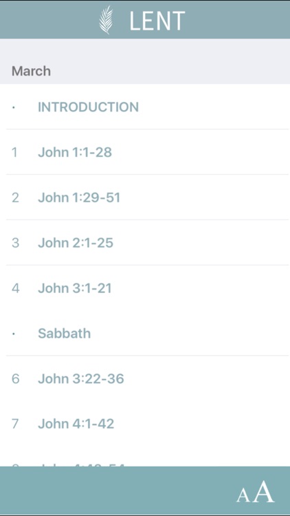 Lent - John Daily Bible Reading S.O.A.P. 2017 screenshot-0