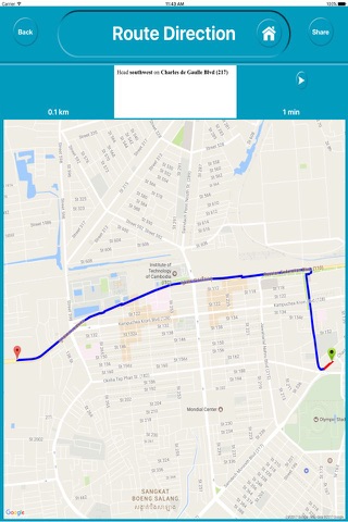 PhnomPenh Cambodia Offline City Maps Navigation screenshot 3