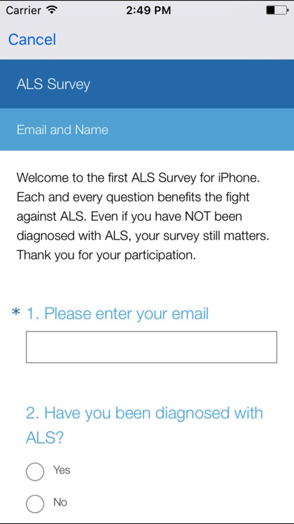 ALS Survey & Information screenshot-3