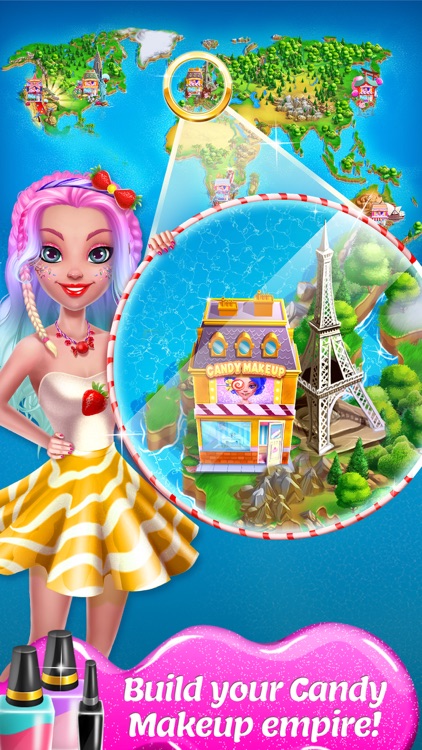Candy Makeup - Sweet Salon Game for Girls screenshot-4