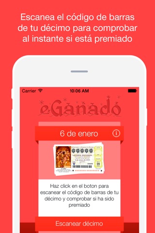 Lotería de navidad y sorteo del niño - eGanado screenshot 4