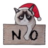 Cute Cats Merry Christmas Stickers