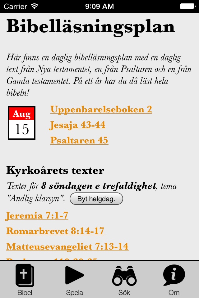 Folkbibeln screenshot 3