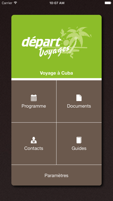 How to cancel & delete Départ Voyages from iphone & ipad 1