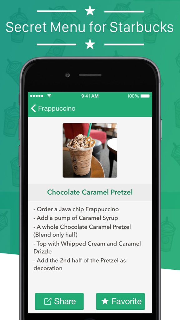 【图】Secret Menu for Starbucks +(截图1) 【图】Secret Menu for Starbucks +(截图1)