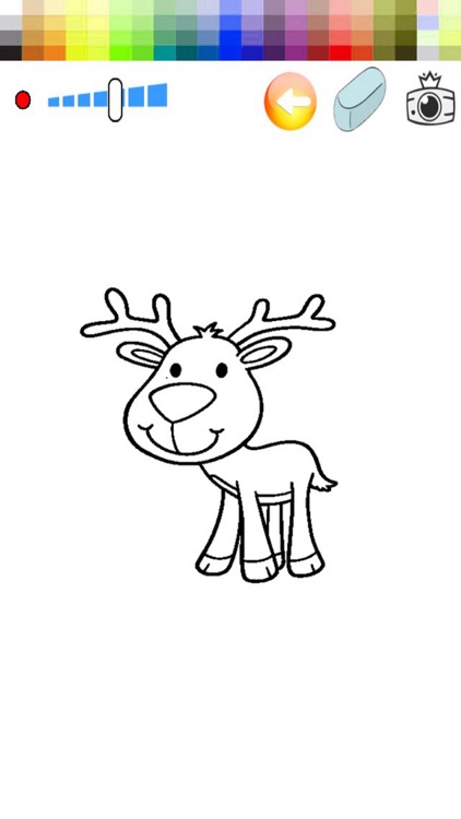 Deer Coloring Book Painting App for kids