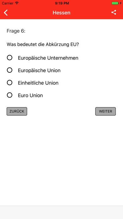 Einbürgerungstest Hessen screenshot 2