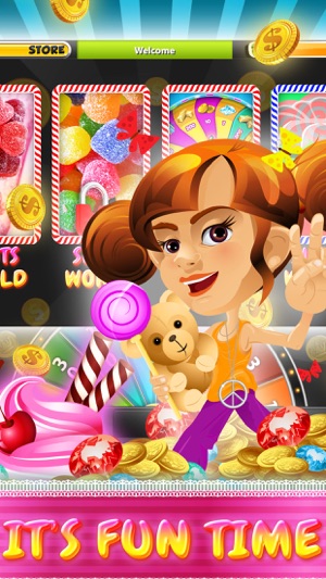 Candy Party Slots: Dream of Vintage 5-Re