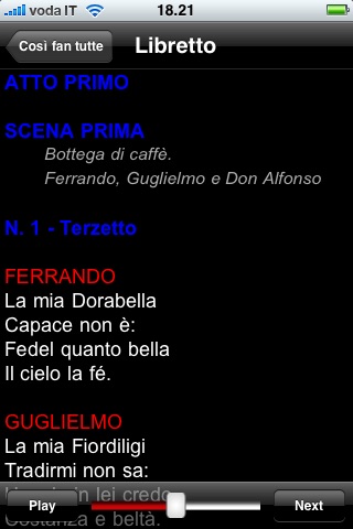 Opera: Così fan tutte screenshot 2