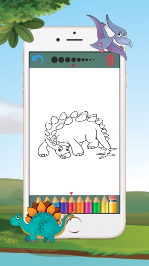 Dinosaur Coloring Book - Coloring Games for Kids &(圖5)-速報App