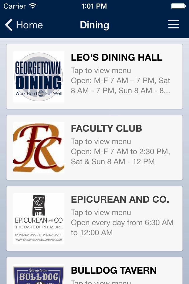 Georgetown Mobile screenshot 3