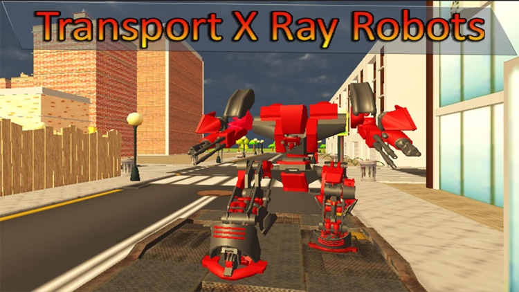 X Ray Robot Transport Semi Truck Parking Simulator