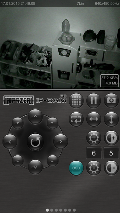 ipCam FC - IP camera surveillance Screenshot 1