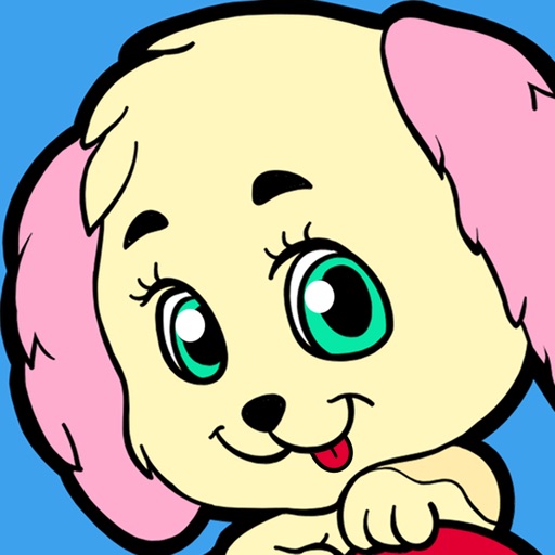 Puppy Dog Coloring Book for Kids