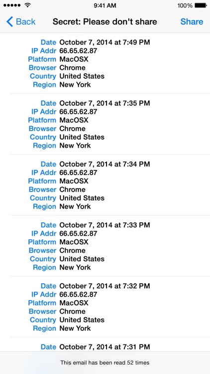 iTrackMail - Easy Email Tracking and Read Receipts screenshot-3