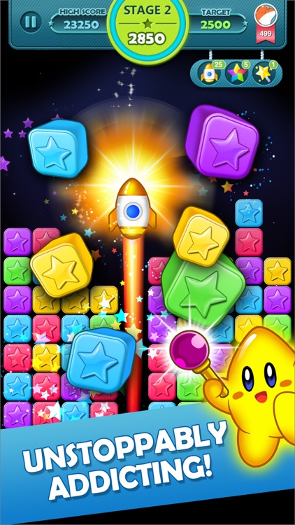 Star Blast: Pop matching star puzzle game