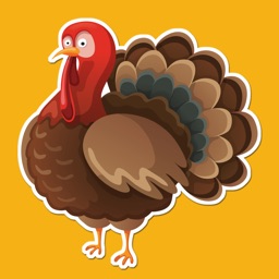 Happy Thanksgiving Fall and Autumn Sticker Pack