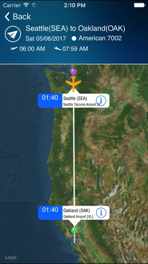 Oakland Airport Pro (OAK) + Flight Tracker(圖3)-速報App