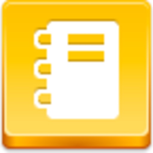 Yellow Note & notepad icon