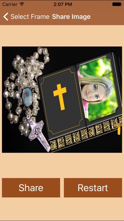 Christian Photo Frame