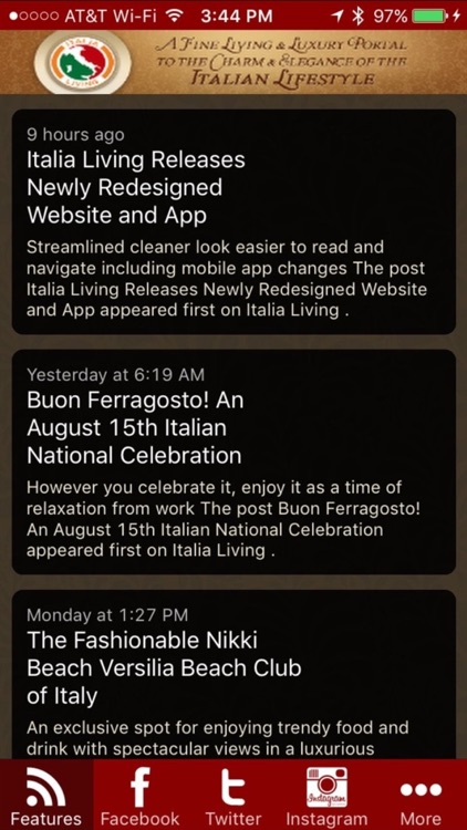 ItaliaLiving App
