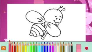 Screenshot 5 libro para colorear Ladybug para niño y niña iphone