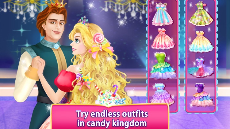 Long Hair Princess 3 - Candy Makeup Princess Games screenshot-3