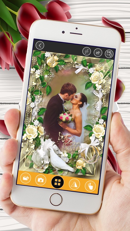 Elegant Wedding Photo Frames Album