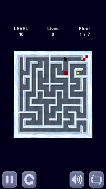 Ice cube. Labyrinth 3D screenshot-3