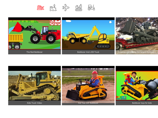 tractors and diggers for kids