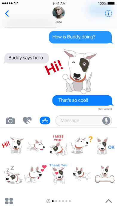 How to cancel & delete Bull Terrier Emoji Keyboard from iphone & ipad 2