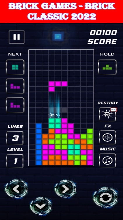 Brick Games - Fun Block Puzzle screenshot-0