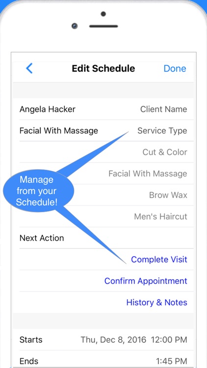 Scheduler Calendar & Invoicing