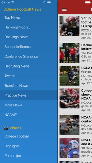 College Football News - Scores, Schedule & Ranking(圖2)-速報App