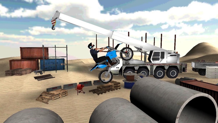 Dirt Motor-Bike Game: Stunt Challenge screenshot-4