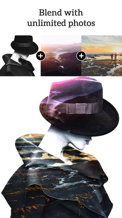 Photo Blender - Double Exposure & SuperImpose Pics