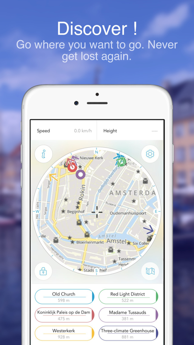 Amsterdam on Foot : Offline Map Screenshot 1