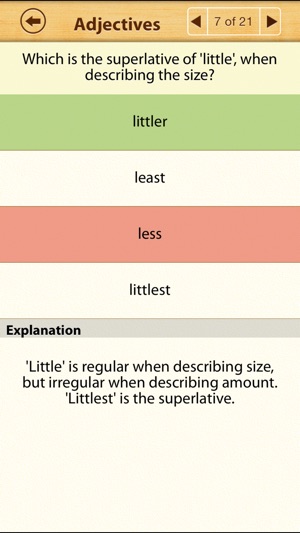 Grammar Express: Parts of Speech Lite(圖4)-速報App