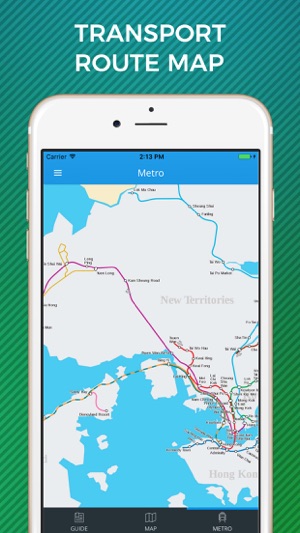 Hong Kong Travel Guide with Offline Street Map(圖5)-速報App
