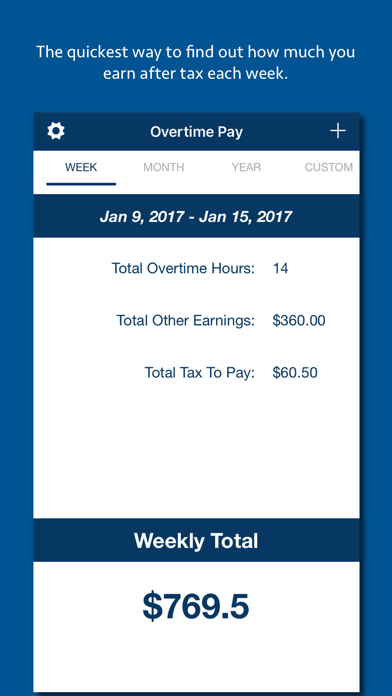 How to cancel & delete My Overtime Pay - Overtime paycheque calculator from iphone & ipad 2