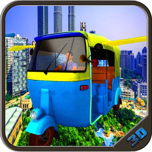 Drive auto flying rickshaw:Aerial experince Icon